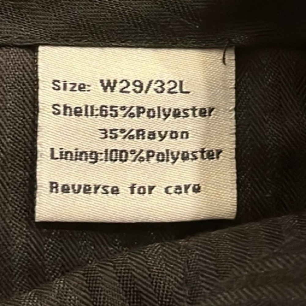 PAISLEY & GRAY Women’s Slim Fit Blue and Black Checkered Pants Size W29 x 32L - Picture 2 of 6